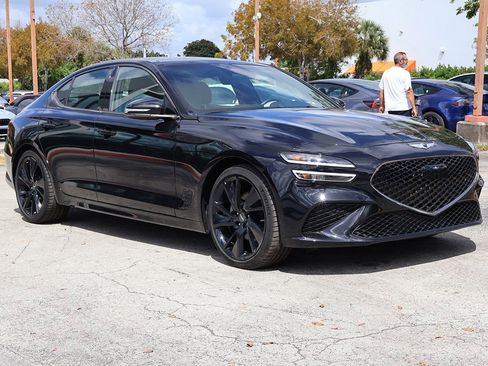 Used 2023 Genesis G70 2.0T w/ Sport Prestige Package RWD image 57