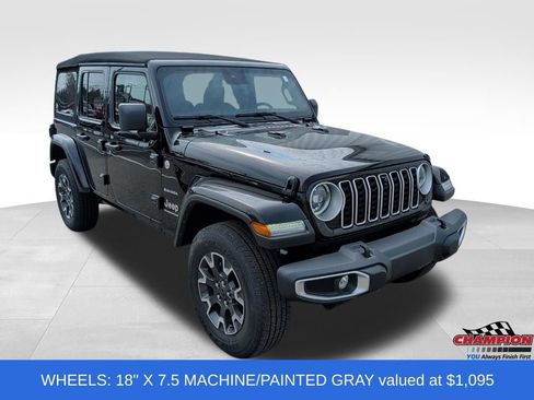 Used 2024 Jeep Wrangler Sahara w/ Technology Group AWD/4WD image 8