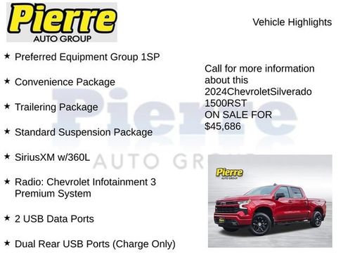 Used 2024 Chevrolet Silverado 1500 RST AWD/4WD image 7