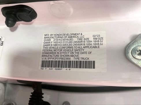 Used 2023 Honda Ridgeline RTL image 37