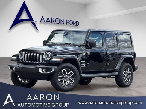Used 2024 Jeep Wrangler Unlimited Sahara AWD/4WD image 1