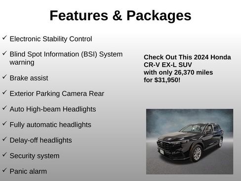 Certified 2024 Honda CR-V EX-L image 20