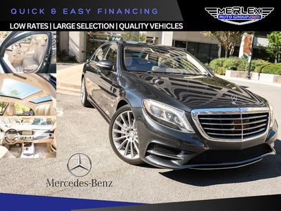Used 2015 Mercedes-Benz S 550 Sedan w/ Sport Package w/ Sport Package