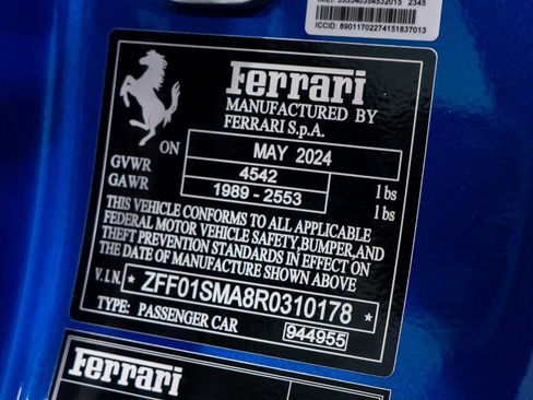 Used 2024 Ferrari 296 GTS image 89