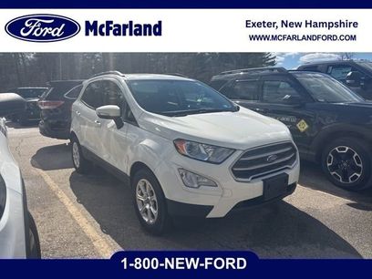 Used 2020 Ford EcoSport SE
