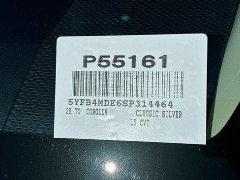 Certified 2025 Toyota Corolla LE FWD image 29