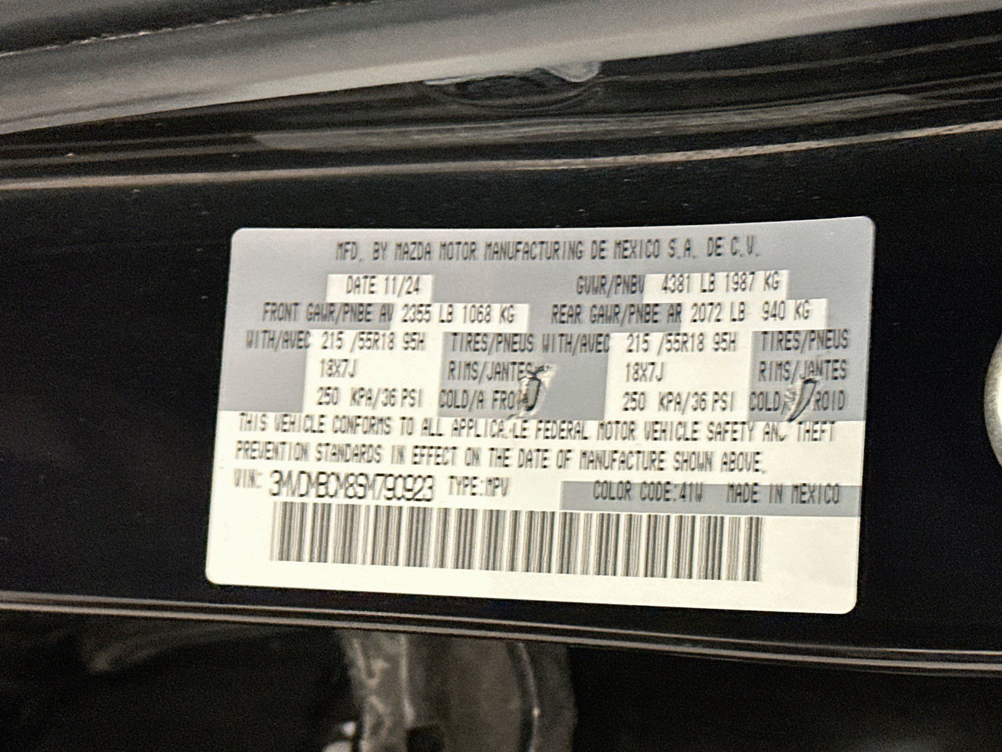 Used 2025 MAZDA CX-30 AWD 2.5 S w/ Preferred Package image 12
