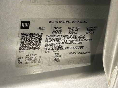 Certified 2021 Chevrolet Silverado 1500 RST w/ All Star Edition Plus image 22