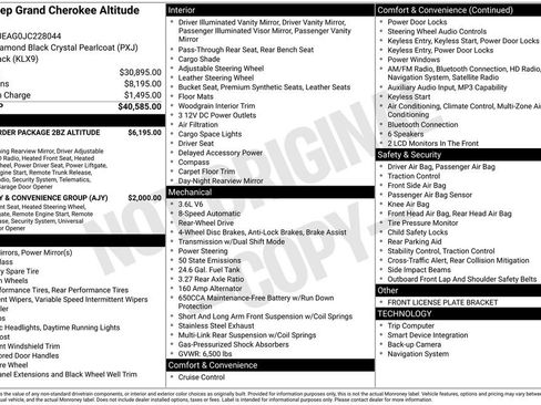 Used 2018 Jeep Grand Cherokee Altitude image 8