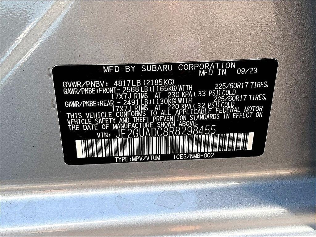 Used 2024 Subaru Crosstrek 2.0i Premium w/ Crosstrek Mirror Package AWD/4WD image 27