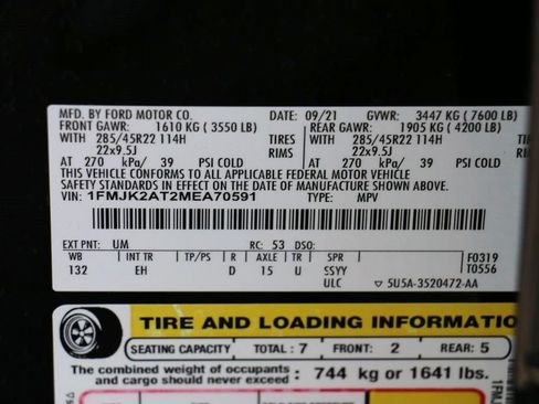 Used 2021 Ford Expedition Max Limited AWD/4WD image 39