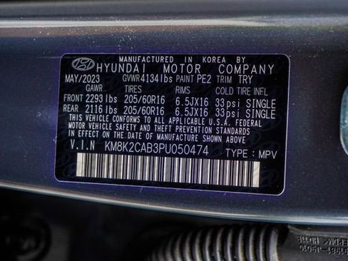Used 2023 Hyundai Kona SE w/ Cargo Package AWD/4WD image 38