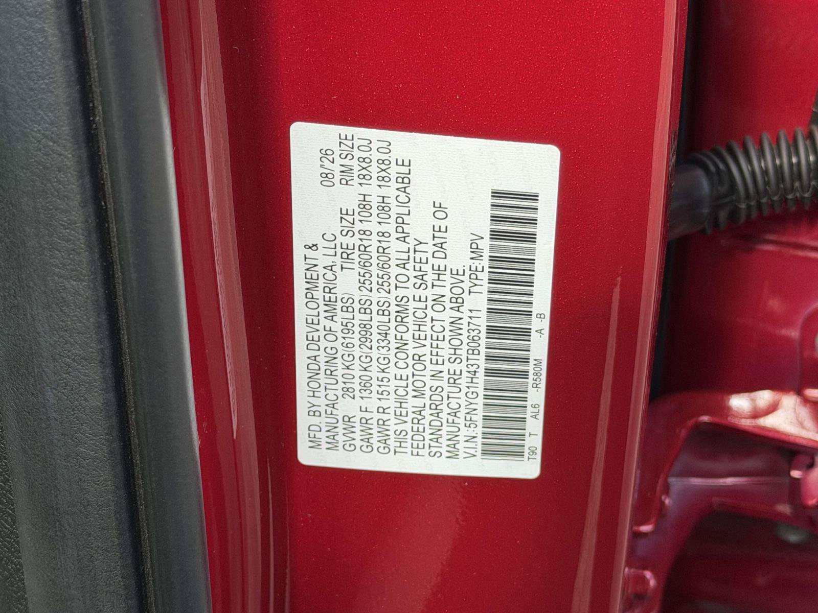 New 2026 Honda Pilot EX-L image 21