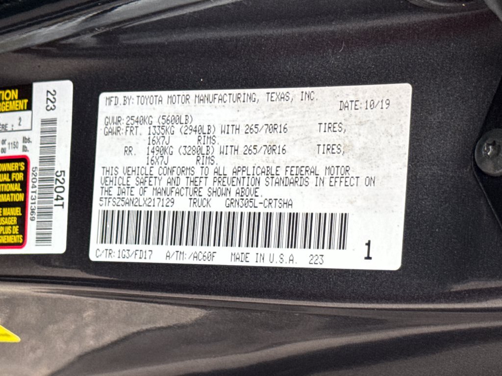 Used 2020 Toyota Tacoma TRD Off-Road w/ Technology Package AWD/4WD image 43