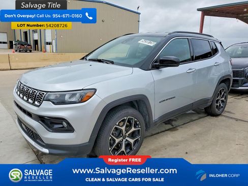 Used 2025 Jeep Compass Limited AWD/4WD image 1