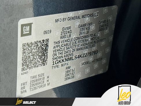 Used 2019 GMC Acadia SLT w/ LPO, Floor Liner Package FWD image 37
