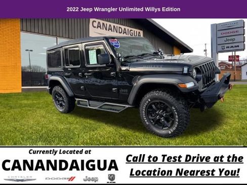 Used 2022 Jeep Wrangler Unlimited Sport AWD/4WD image 1