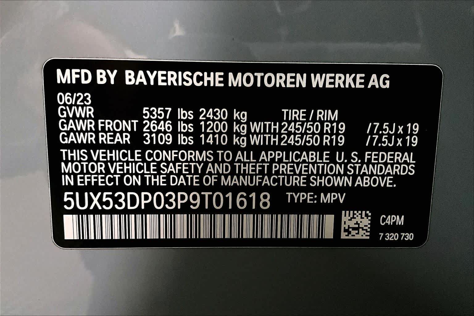 Used 2023 BMW X3 xDrive30i w/ M Sport Package AWD/4WD image 33