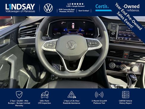 Certified 2024 Volkswagen Jetta SE w/ Panoramic Sunroof Package image 14