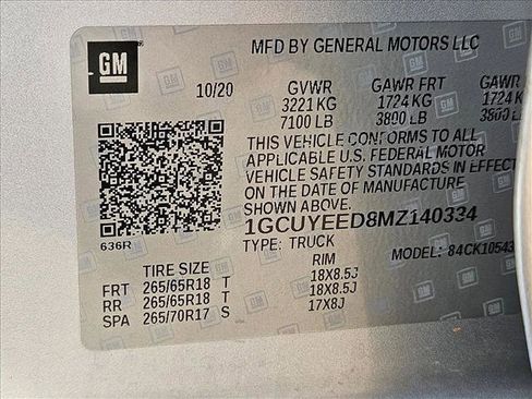 Certified 2021 Chevrolet Silverado 1500 RST image 21