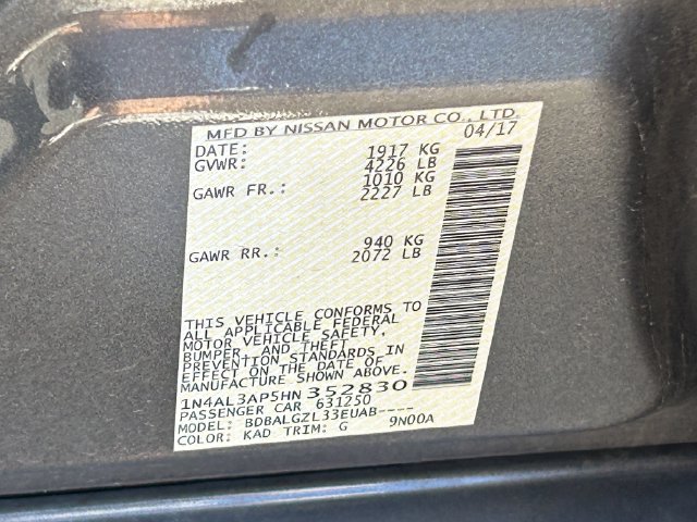 Used 2017 Nissan Altima 2.5 S w/ Power Driver Seat Package FWD image 13