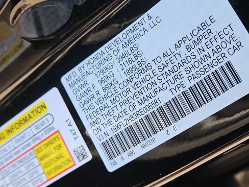 Used 2024 Honda Civic Sport image 28