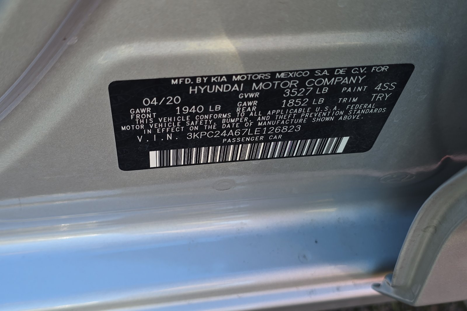 Used 2020 Hyundai Accent SEL FWD image 12