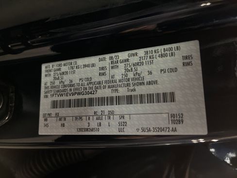 Used 2023 Ford F150 Lightning Lariat w/ Equipment Group 511A High image 28