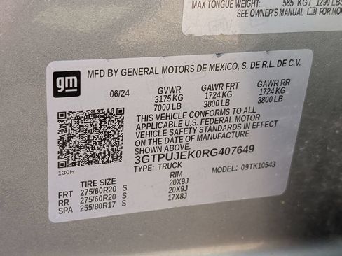 Used 2024 GMC Sierra 1500 Elevation AWD/4WD image 14