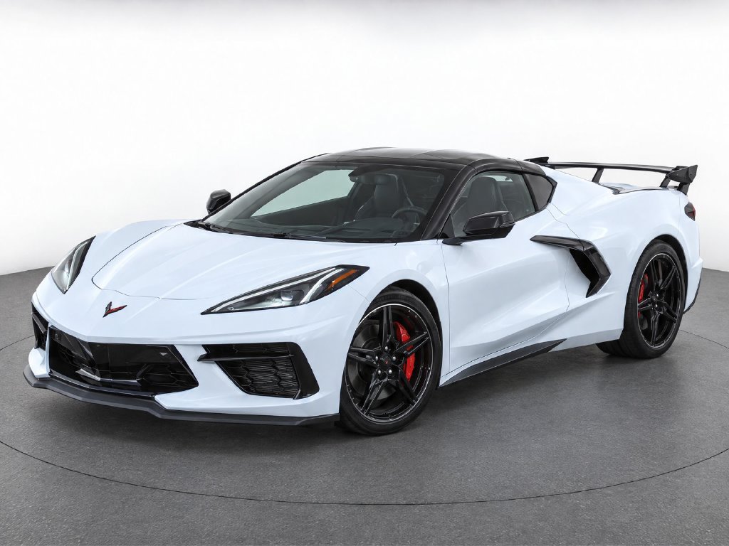 Used 2023 Chevrolet Corvette Stingray Preferred Cpe w/ Z51 Performance Package RWD image 3