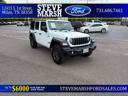 Used 2024 Jeep Wrangler Unlimited Sport AWD/4WD image 1