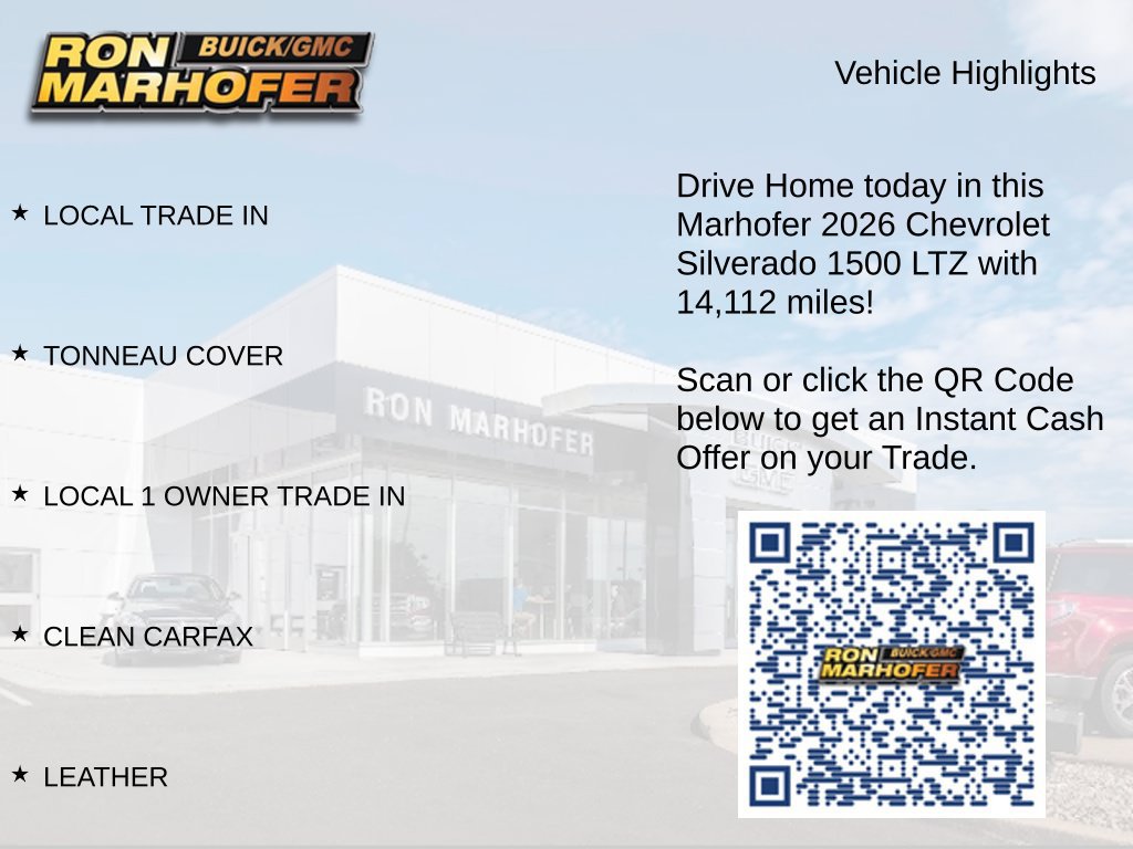 Used 2026 Chevrolet Silverado 1500 LTZ w/ LTZ Convenience Package II AWD/4WD image 15