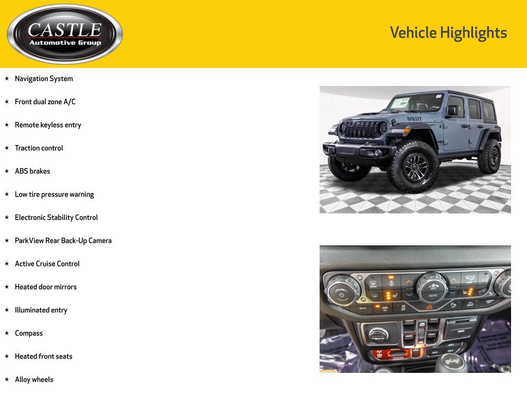 New 2026 Jeep Wrangler Unlimited Rubicon 392 w/ Dual Top Group AWD/4WD image 3