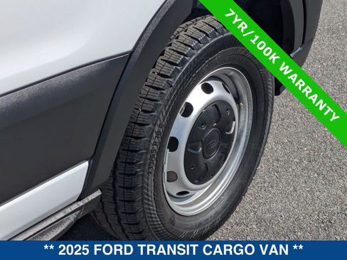 Certified 2025 Ford Transit 250 148 WB HIGH ROOF CARGO w/ Load Area Protection Package image 12