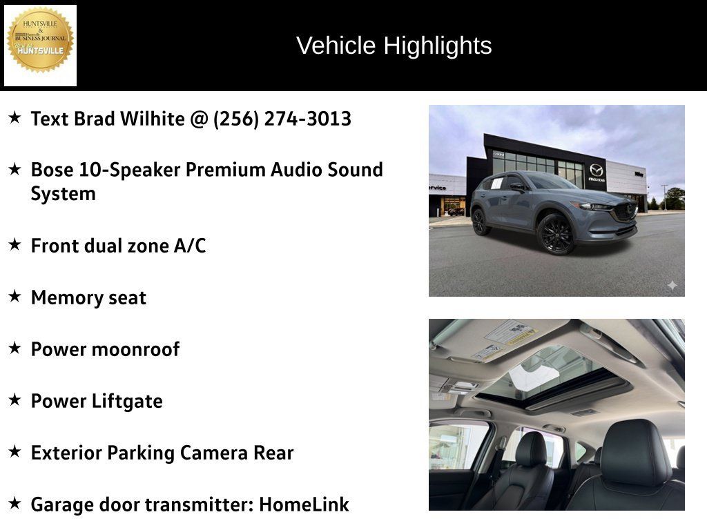 Used 2021 MAZDA CX-5 Carbon Edition AWD/4WD image 6