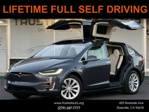 Used 2018 Tesla Model X 75D AWD/4WD image 1