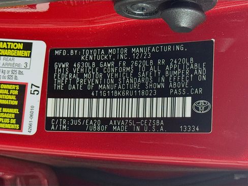 Used 2024 Toyota Camry SE AWD/4WD image 28