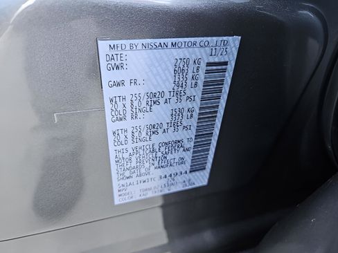 New 2026 INFINITI QX60 Sport w/ Dark Cargo Package AWD/4WD image 15