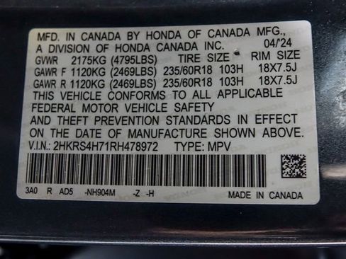 Used 2024 Honda CR-V EX-L image 34