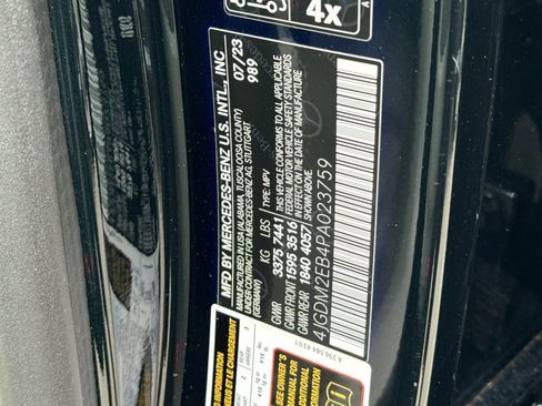 Certified 2023 Mercedes-Benz EQS 450+ 4MATIC SUV image 27