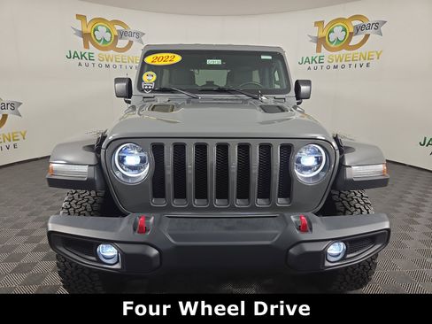 Used 2022 Jeep Wrangler Unlimited Rubicon w/ LED Lighting Group image 2