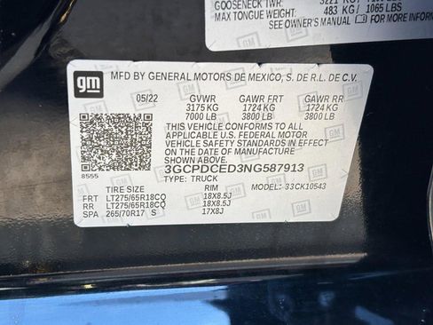 Used 2022 Chevrolet Silverado 1500 Custom Trail Boss image 24