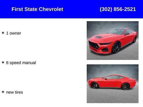 Used 2024 Ford Mustang GT w/ Mustang Nite Pony Package image 2