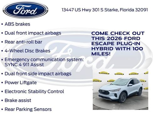 New 2026 Ford Escape SE FWD image 30