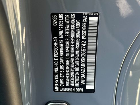 Used 2025 Porsche 718 Cayman RWD image 28