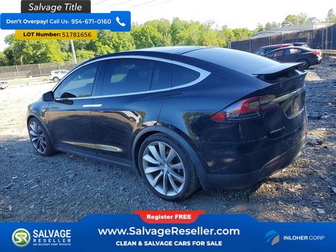 Used 2016 Tesla Model X 90D AWD/4WD image 3