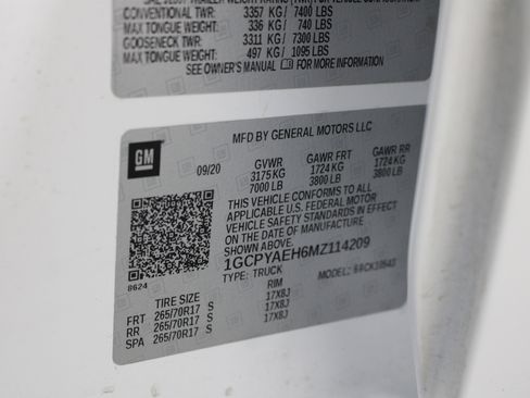 Used 2021 Chevrolet Silverado 1500 W/T w/ WT Value Package image 33