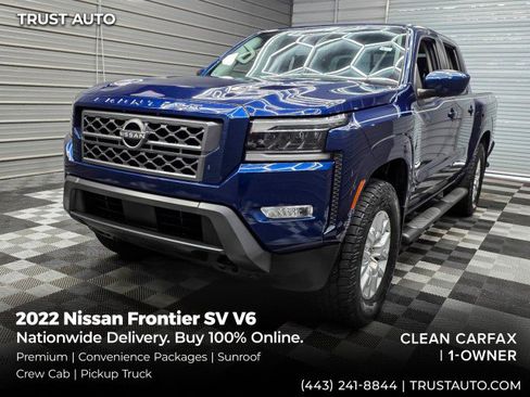 Used 2022 Nissan Frontier SV w/ SV Premium Package AWD/4WD image 1