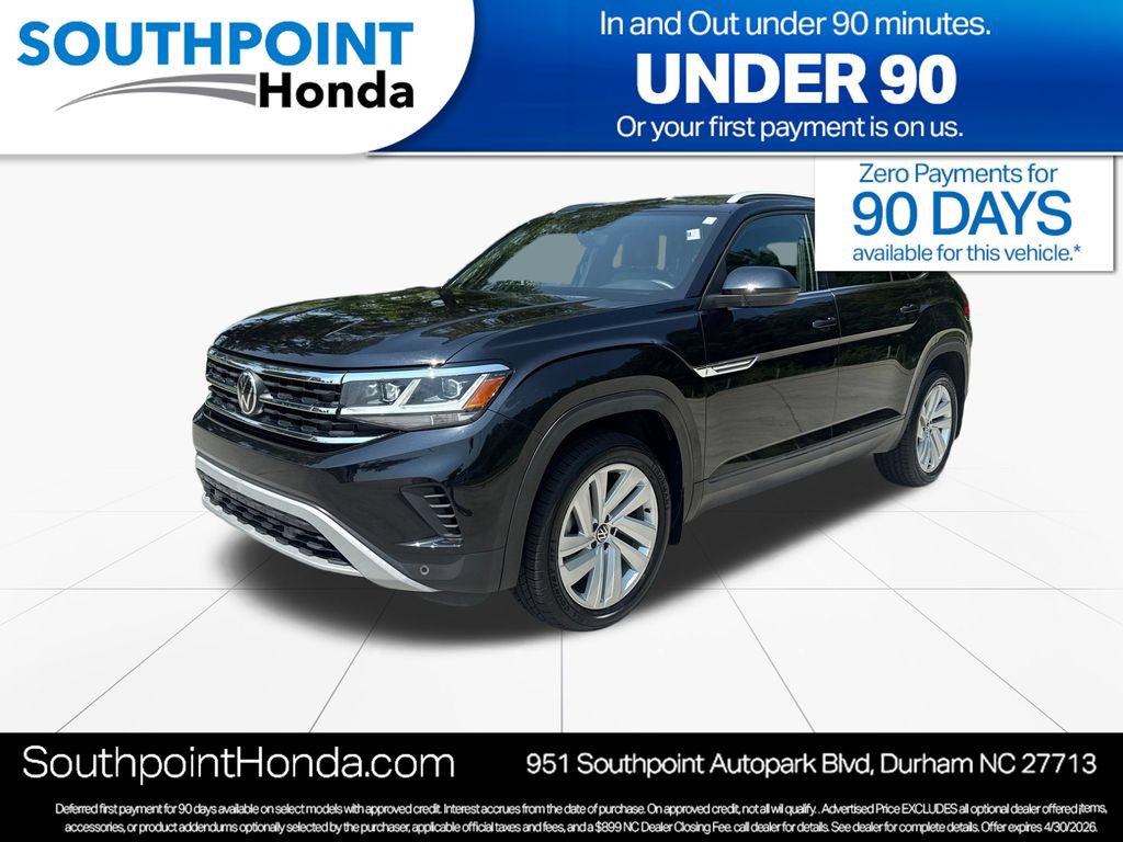 Used 2022 Volkswagen Atlas Cross Sport SE AWD/4WD image 3