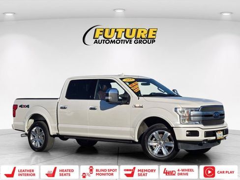 Used 2018 Ford F150 Platinum w/ Equipment Group 701A Luxury AWD/4WD image 1